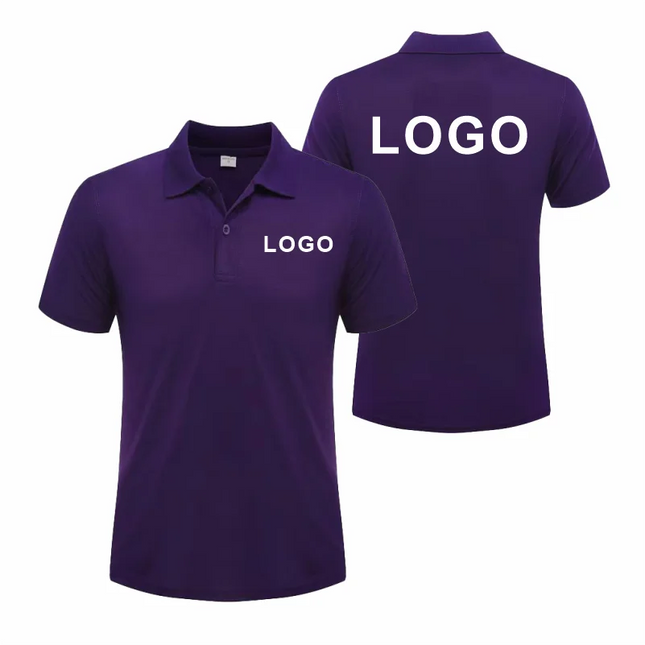 Summer Casual Breathable Polo Shirts Company Logo Custom Print Embroidery Personalized Design Men And Women Short-Sleeved Tops