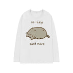 white long-sleeved / M