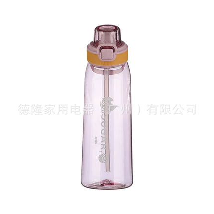 1pc 1000ml Air Flavored Water Bottle With 1pc Random Flavor Pods Sports Straw Cup Tritan For Outdoor Sports Fitness BPA Free