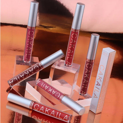 Matte Velvet Lip Glaze Long Lasting Silky Smooth Liquid Lipstick Not Easy To Fade Lip Gloss Makeup Sexy For Women Lip Tint