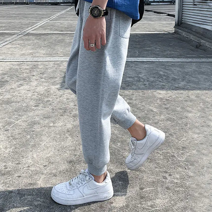 Men's Sweatpants Harem Joggers Retro Autumn Winter Clearance Sale Cool Fashion Trend Male Sports Pants Trousers Young Students