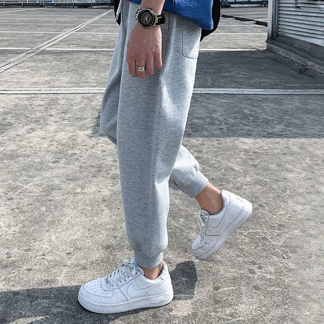 Men's Sweatpants Harem Joggers Retro Autumn Winter Clearance Sale Cool Fashion Trend Male Sports Pants Trousers Young Students