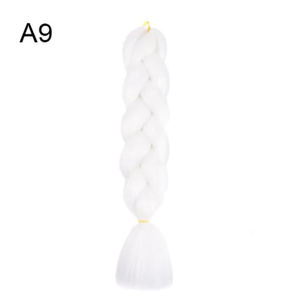 Synthetic Jumbo Braids Hair 24Inch Braiding Hair Extensions Ombre Fake Hair For Crochet Box Braid Blue Purple for Women