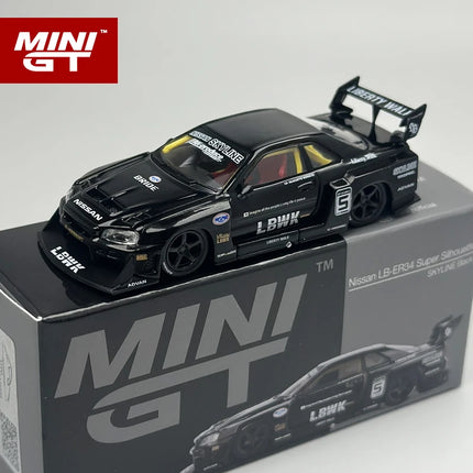 MINIGT 1:64 Porsche McLaren Lamborghini BMW Abarth Alloy Car Model 1143 1052 1046 996 870 886 985 789 1060 967 1053 1081 1055