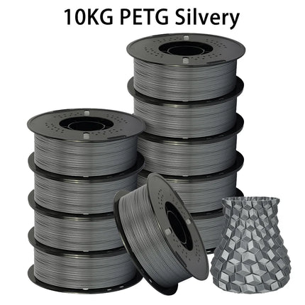 10KG PLA PETG TPU Filament 1.75mm Dimensional Accuracy+/-0.03mm No Bubble High Quality Multicolor 3D Printer Filament
