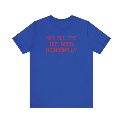 New Album Kiss All The Time. Disco Occasionally Print Cotton Shirt Harry Styles T Shirts Summer O-Neck Tshirt Fan Gift Unisex