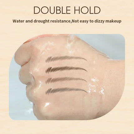 Multifunctional Liquid Eyebrow Pencil Ultra Fine Eyeliner Lying Silkworm Waterproof Grey Brown Eyebrow Enhancer Tattoo Cosmetics