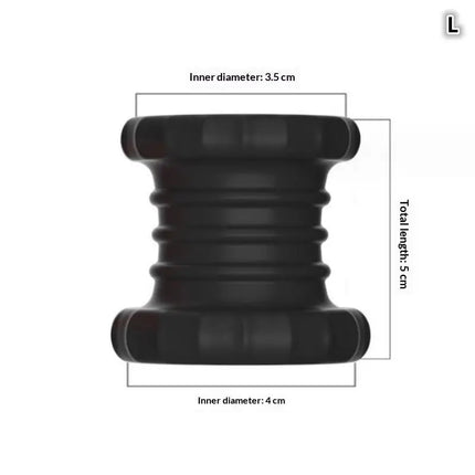 Male Penis Lock Cock Ring Set Enlargement Ball Stretcher Sex Toy For 18+ Erection Delay Time Ejaculation Penis Ring Big Man