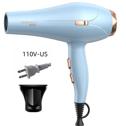 11 Second Fast Dry Hair Dryer With Pure Copper Core, High-Speed Blue Light Negative Ion Hair Care, Home Hair Salon Hair Dryer