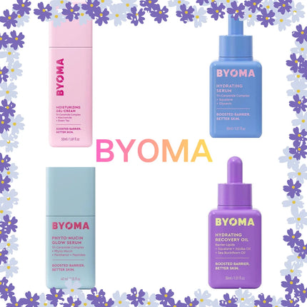 BYOMA 30/40/50mL Hydrating Exfoliating Essence Gentle Oil Control Serum Long Lasting Moisturizing All Skin Types Skincare