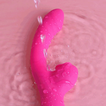 Tongue Licking Vibrator 2 In 1 Adult Women Sex Toys Dildos Vibrators Clitoris Stimulator With 20 Speeds Vibrators Sex Product