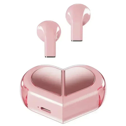 2025 Rotatable Love Heart Shaped Charging Case Low Latency Headphones NEW K520 Wireless Stereo Earbuds EarphoneFor Phone Tablet