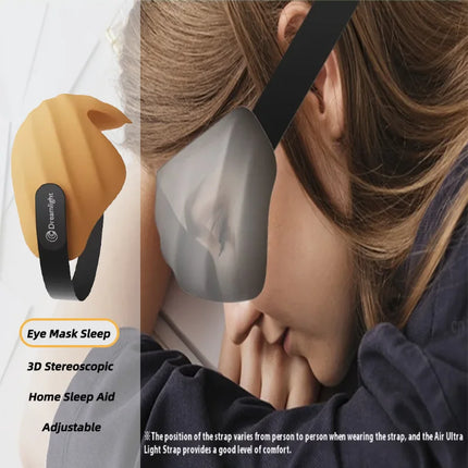 Dreamlight 4S Pro Eye Mask Sleep 3D Stereoscopic Home Sleep Aid for Men Women Adult Adjustable Lunch Break Travel Relax