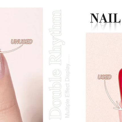 RSNAIL 1/2PC Nail Concealer Gel Nail Polish Slapped Gradient Effect Lacquer Concealer Gel UV Soak Off Varnish for Nail Art Salon