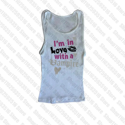 Gothic Clothes for Women Crop Top Woman Female Clothing Trashy Y2k 2000s Tops Harajuku Tanks & Camis Women's Corset Emo Cropped