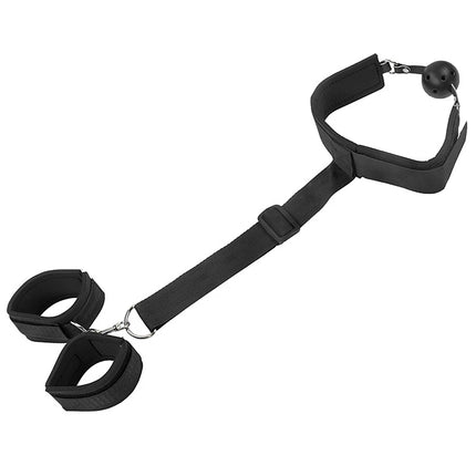 Bdsm Bondage Set Exotic Bed Sex Toys For Adults Mouth Ball Handcuff Restraints Gag Fetish SM Toys Kit for Woman Couples Games