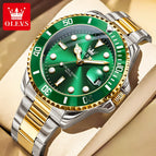 Silver Gold Green
