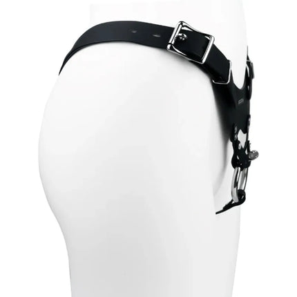 Auxiliary Chastity Belt PU Leather Band For Metal Cock Cage Belts Male Chastity Cage Accessory Harness Sex Toys For Men