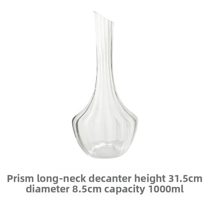 Iceberg Whisky Wine Decanter Handmade Lead-free Crystal Wine Pourer Carafe Thickened Wine Dispenser Pot Bar Accessories
