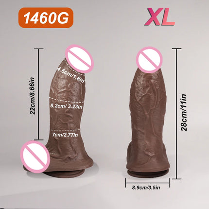 Huge Thick Dildo for Women G-Spot Realistic Dildo Masturbator Big Dick Vibrator Anal Penis Dildo Adult Sex Toy Supplies