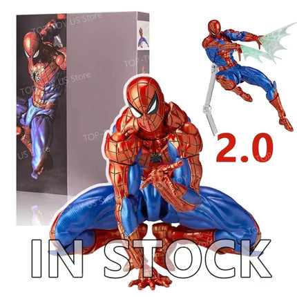 Original Ct Toys Spiderman 2.0 Figure Amazing Yamaguchi Spider-Man Agent Venom Mafex Anime Action Figure Customized Gifts Toys