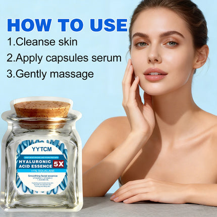 Hyaluronic acid deep moisturizing capsule essence, deep moisturizing and brightening skin essence 18/30/48/60/90/180capsules