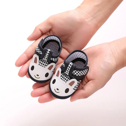 Multiple Options Newborn Baby First Baptist Shoe: Newborn Boy and Girl White Baptist Shoes Soft Sole Walking Shoes Size-9CM-10CM