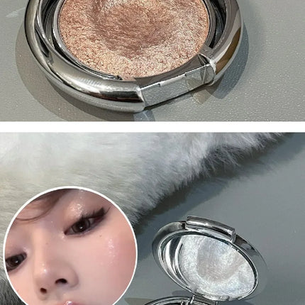 Light Shadow Highlighter Mashed Potato Diamond Shining High Gloss Paste Pearlescent Fine Flash Brightening Contouring Highlights