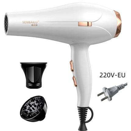 11 Second Fast Dry Hair Dryer With Pure Copper Core, High-Speed Blue Light Negative Ion Hair Care, Home Hair Salon Hair Dryer
