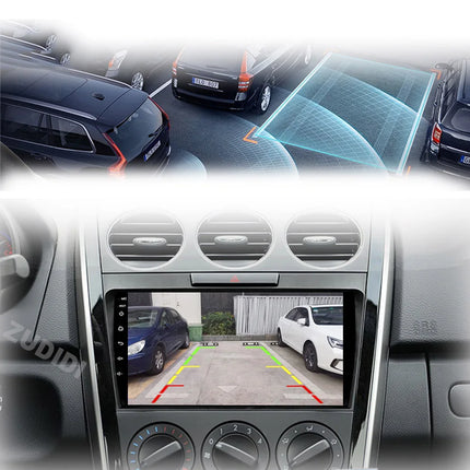 Android 16 DSP Car GPS Navigation Radio Multimedia Player For MAZDA CX-7 CX7 CX 7 2007 2008 2009 2010 - 2014 BT 5G WIFI