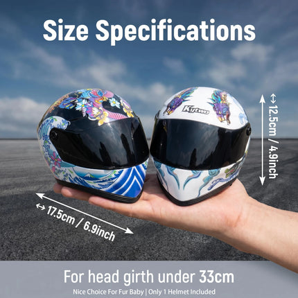 Small Dog Cat Pet Helmet Multi Pattern ABS Protective Hat Adjustable Strap Outdoor Bike Riding Travel Pet Photo Costume