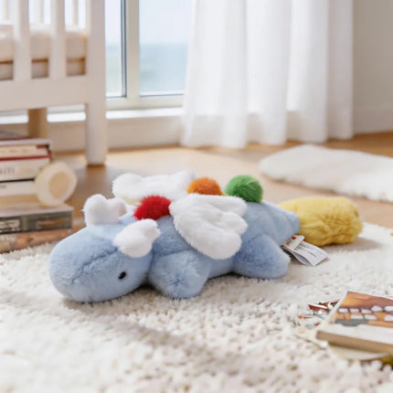 12 Colors 25cm 33cm Cute Fly Dargon Plush Toy Creative Colorful Dargon Soft Doll Work Buddy Sleep Soothing Doll Children Gift