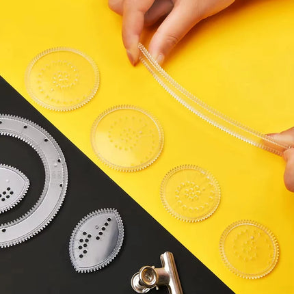 Creative Spirograph Drawing Toys Set Funny Art Crafts Gears Geometry Stencils Painting Template Kids Students Educational Gifts