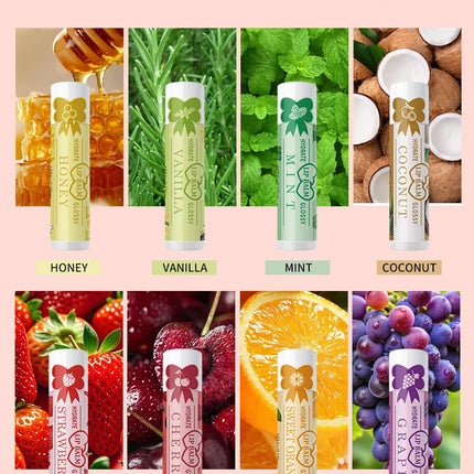 80PCS advanced gift set lipstick set -16 flavors, moisturizing, nourishing, shiny, natural formula
