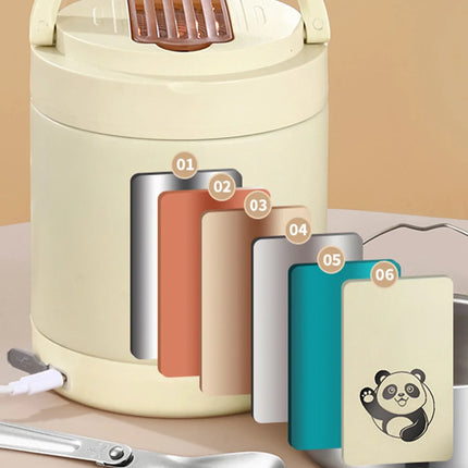 1.8L Electric Lunch Box Portable Food Warmer Heater Lunch Boxes for Adults Food Heating Boxes Container for Car Truck Students