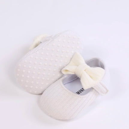 Adorable Bowknot Mary Jane Shoes For Baby Girls - Lightweight, Non-Slip & Soft Flat Sole For Indoor/Outdoor Walking All Year Rou