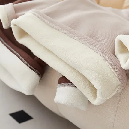Children's Long Sleeve T-shirt Half High Collar Solid Color Versatile Stylish Top For Autumn/winter Suitable For Boys Girls