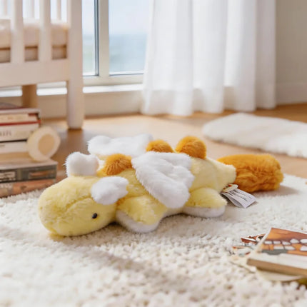 12 Colors 25cm 33cm Cute Fly Dargon Plush Toy Creative Colorful Dargon Soft Doll Work Buddy Sleep Soothing Doll Children Gift