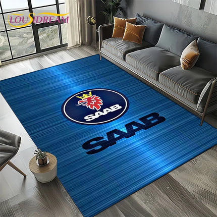 2025 New 3D S-Scania Top Class Truck Lorry Cartoon Rug Carpet for Living Room Bedroom Home Decor, Floor Mat Non-slip Sofa Doormat