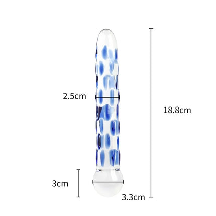 Adult Anal Sex Toys with Crystal Glass Dildo Beads G-Spot Butt Plug for Women Massager Vagina Stimulate Anue Phallus Collection