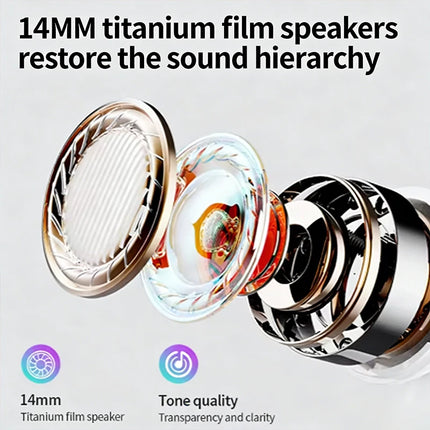 NEW Sound Insulation Super Bass Sleep Headphones Wireless Bluetooth Earphones With Mic Sports Earbuds Mini HD Headset