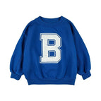 Blue sweatshirt / 8-9Y(134cm)