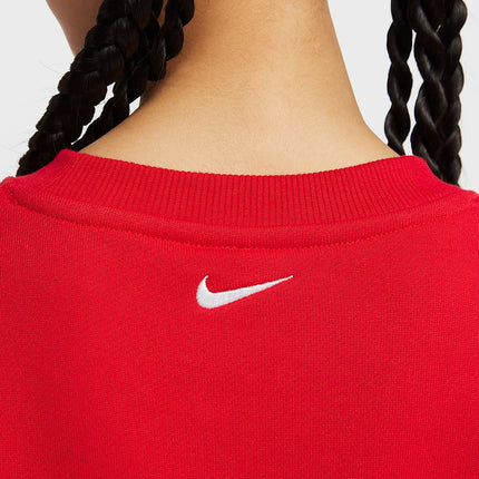 Nike genuine Horse Year Limited Edition Children's Fashion Printed Casual Loose Sweatshirt IQ3933-657