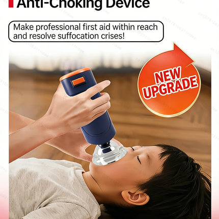 Auto Heimlich First Aid Choking Rescue Device CPR Choking Artificial Emergency Home Rescue Device Adult Children Asphyxia