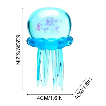 Needoh Nice Cube Sensory Stress Relieve Jellyfish Squishy Pinch Decompression Toy Slow Rebound Fidget Tool Anxiety ADHD Focus