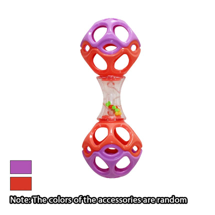 Baby Teething & Grasping Toy, Soft Rubber Rattle Ball for Sensory Development, Ideal Holiday Gifts for Newborns