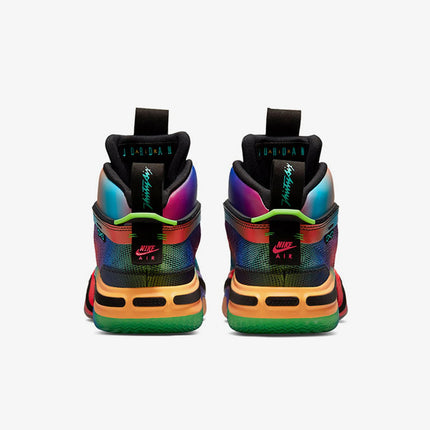Nike Authentic Jordan Unisex Rainbow Mid-Top Durable Basketball Shoes DN4200-064