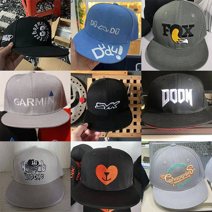 Custom Logo Baseball Caps for Men Women Personalized Logo Design Sorority Cap Embroidery Monogram Baseball Caps Hip Hop Hats