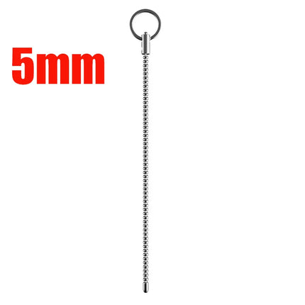 Metal Penis Plug Sounding,Urethal insert Men,Uretra Uretra Urethral Dilation Catheter,Urethra Dilator,Sex Toy for Man Penis Bead