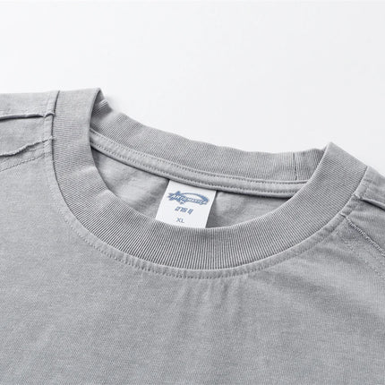 New 2025 Men's Cotton T-Shirt Short Sleeve Crew Neck Print Graphic Tee Casual Comfortable Fashion Top for Men